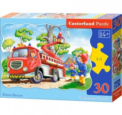 Puzzle Castorland - Hasiči 30 dielikov
