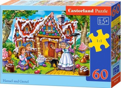 Puzzle Castorland - Janko a Marienka 60 dielikov