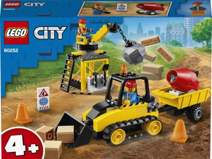 LEGO City 60252 Buldozér na stavenisku