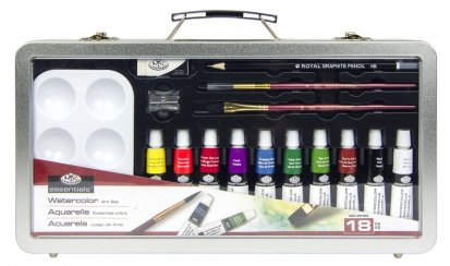 ROYAL and LANGNICKEL Akvarelový set v plechovom kufríku