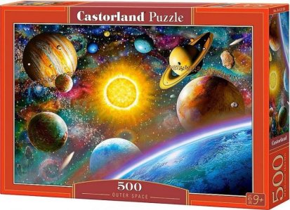 Puzzle Castorland - Otvorený vesmír 500 dielikov