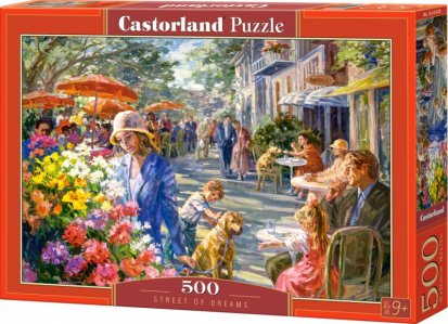 Puzzle Castorland - Ulica snov 500 dielikov