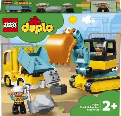 LEGO Duplo 10931 Nákladiak a pásový bager