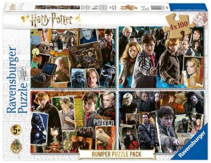 Ravensburger Harry Potter set 4x100 dielikov