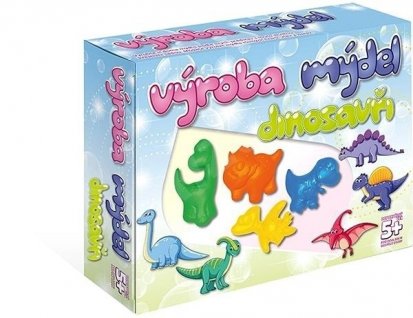 Výroba mydiel - Dinosaury