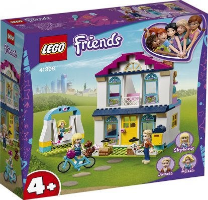 LEGO Friends 41398 Stephanie a jej dom 4+