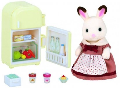 Sylvanian Families Nábytok "chocolate" králikov - mamka u chladničky