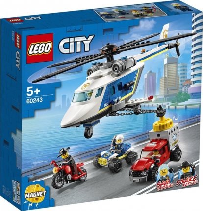 LEGO City 60243 Prenasledovanie s policajnou helikoptérou