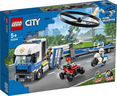 LEGO City 60244 Preprava policajného vrtuľníka