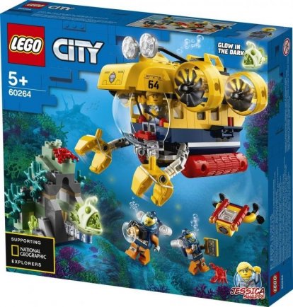 LEGO City 60264 Oceánska prieskumná ponorka