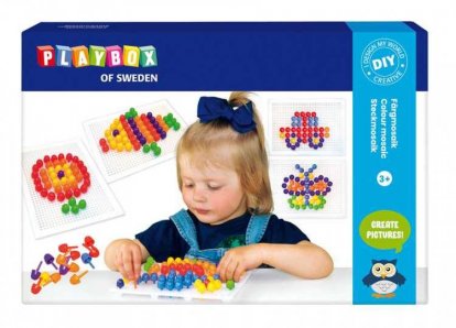 Playbox Farebná mozaika - sada 120 ks
