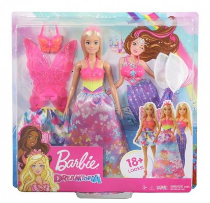 Mattel BRB BÁBIKA A ROZPRÁVKOVÉ DOPLNKY