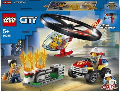 LEGO City 60248 Zásah hasičského vrtuľníka