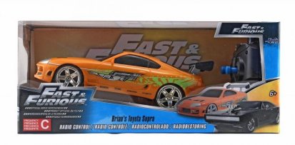 Rýchlo a zbesilo RC auto Brian &#39;s Toyota 1:24