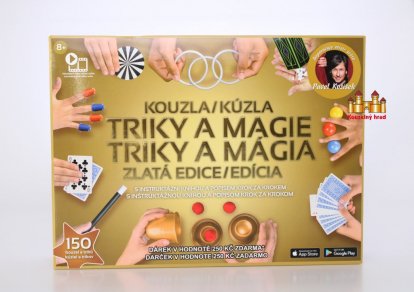 Kúzla, triky a mágia - Zlatá edícia - 150 trikov