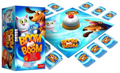 Spoločenská hra Boom Bomm - Psy a mačky