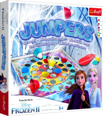 Spoločenská hra Jumpers Ľadové kráľovstvo 2