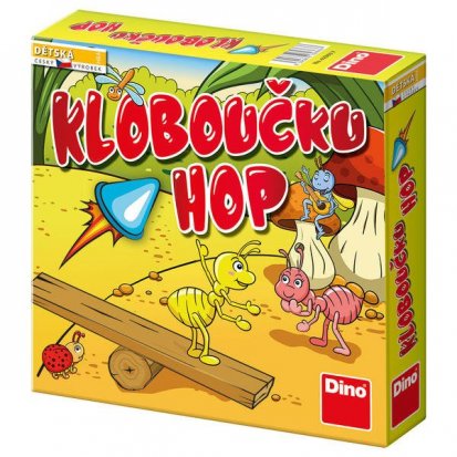 Dino Detská hra: Klobúčika hop