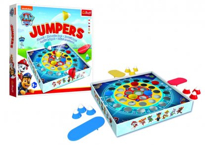 Trefl Spoločenská hra Jumpers Tlapková patrola