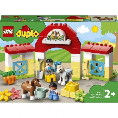 Lego Duplo 10951 Stajňa s poníkmi