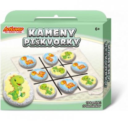 Kamene - piškvorky - dinosaury