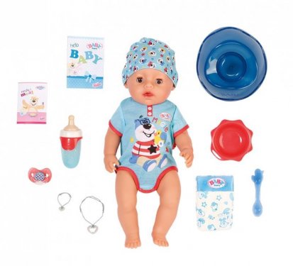 Zapf Creation BABY born ® chlapček s čarovným cumlíkom