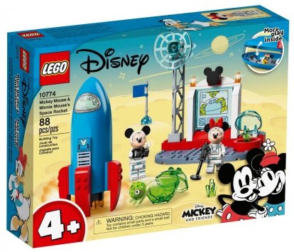 Lego Disney 10774 Myšiak Mickey a Myška Minnie ako kozmonauti