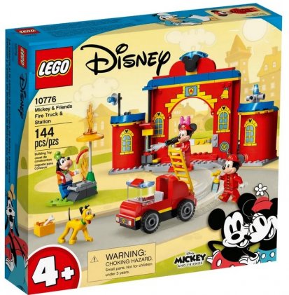Lego Disney 10776 Hasičská stanica a auto Mickeyho a priateľov