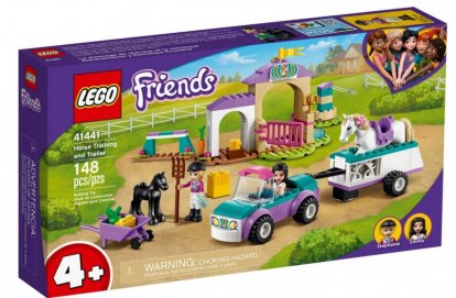 LEGO Friends 41441 Auto s prívesom a výcvik koníka