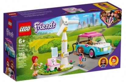 LEGO Friends 41443 Olivia a jej elektromobil