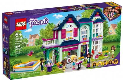 LEGO Friends 41449 Andrea a jej rodinný dom