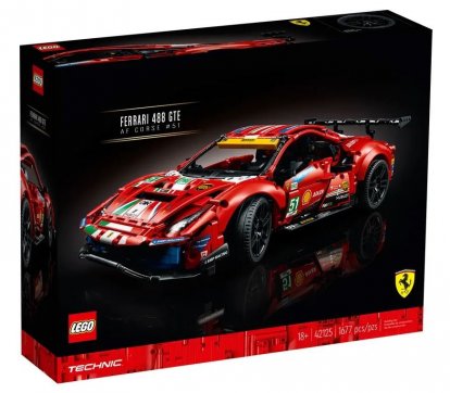 LEGO Technic 42125 Ferrari 488 GTE "AF Corse # 51"