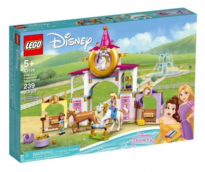 LEGO Disney 43195 Kráľovské stajne Krásky a Rímky