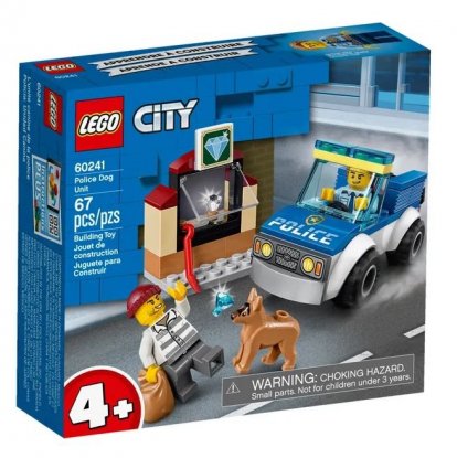 LEGO City 60241 Jednotka s policajným psom