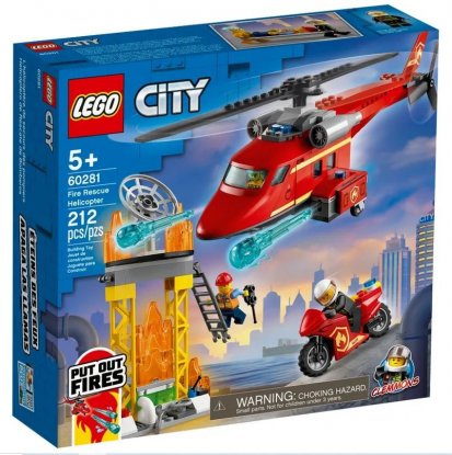 LEGO City 60281 Hasičský záchranný vrtuľník