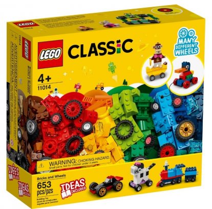 LEGO Classic 11014 Kocky a kolesá