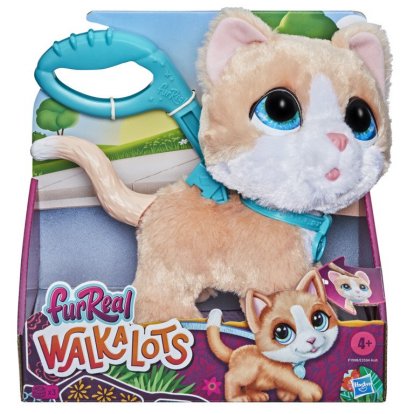 Hasbro FurReal Friends Walkalots veľká ryšavá mačka