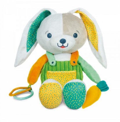 Clementoni Môj prvý plyšák - králiček v darčekovej kazete