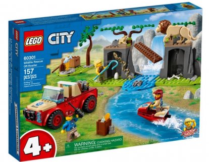 LEGO City 60301 Záchranársky teréniak do divočiny