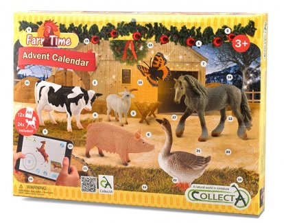Mac Toys Adventný kalendár-farma a kone
