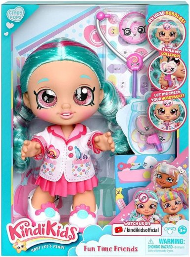 TM Toys Kindi Kids bábika doktorka Cindy Pops