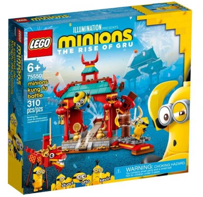 LEGO Minions 75550 Mimoňská kung-fu súboj