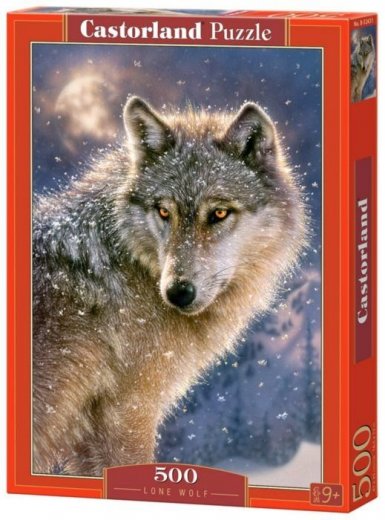 Puzzle Castorland 500 dielikov - Osamelý vlk