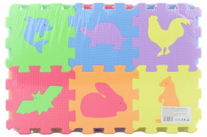 Lamps Penové puzzle 36 dielikov - zvieratká