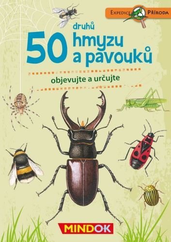 Mindok Expedícia príroda: 50 druhov hmyzu a pavúkov