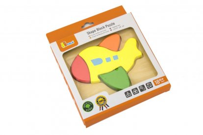 Viga Drevené puzzle pre najmenších - lietadlo