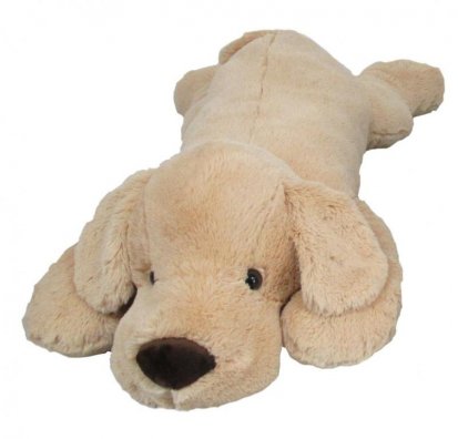 MAC TOYS Plyšový psík 90 cm, béžový