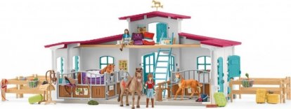 Schleich 42567 Stajňa s príslušenstvom pri jazere, new