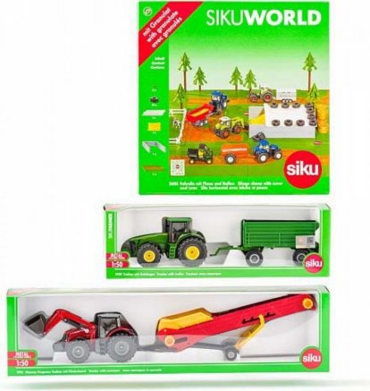 SIKU Farmer - Set poľnohospodárske stroje B,1:50