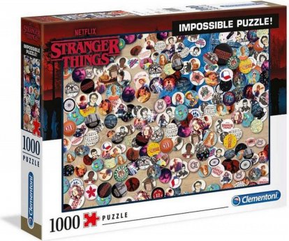 Clementoni Puzzle 1000 dielikov Impossible - Stranger Things